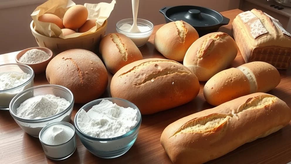 Bröd utan jäst och mjölk som du kan göra hemma