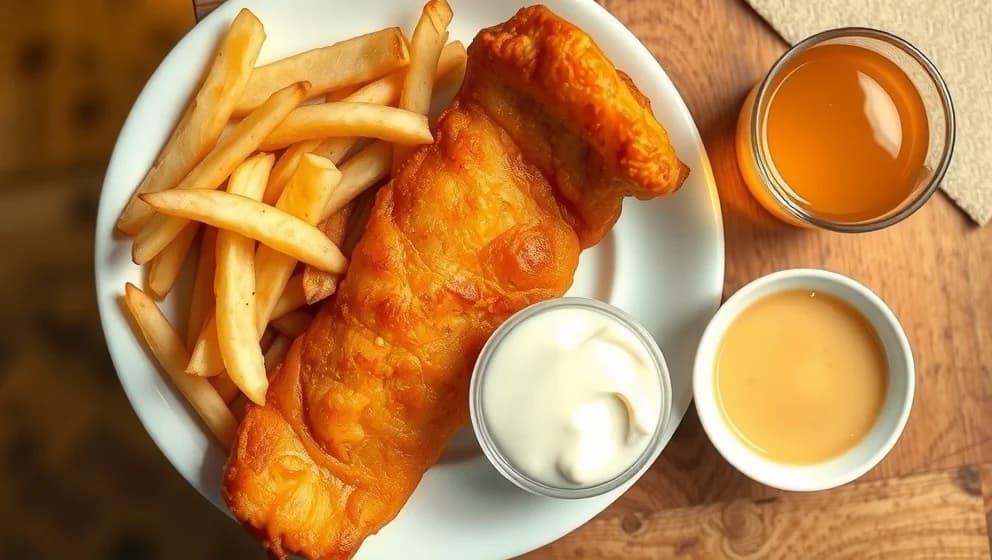 Fish och chips sås som smakar helt rätt