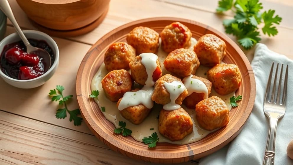 Köttbullar på gammalt vis hemma