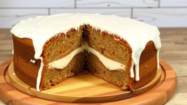 Mjuk pepparkaka med frosting hemma