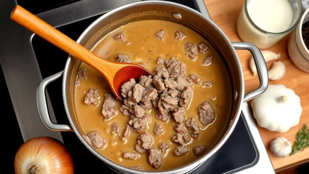 Myllymäki köttfärssås utan tomat hemma