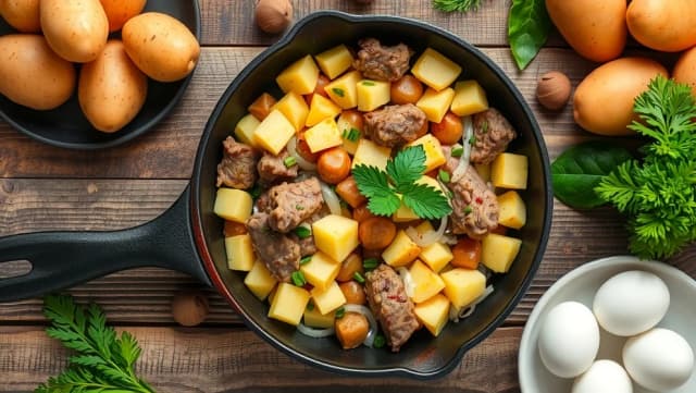 Pytt i panna recept som smakar hemma